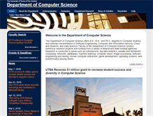 Tablet Screenshot of cs.utsa.edu