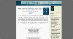 Desktop Screenshot of frontiers.utsa.edu