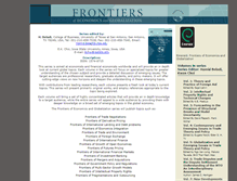 Tablet Screenshot of frontiers.utsa.edu